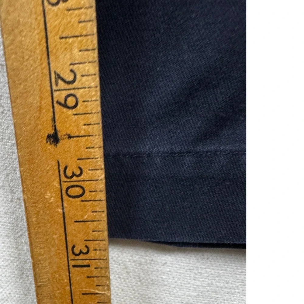 Polo Ralph Lauren Mens Chino Pants Blue Cotton Pleated Size 35x32‎ Preppy